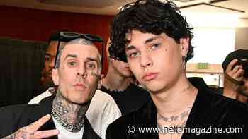 Travis Barker's model son Landon, 20, is his double backstage at fashion show
