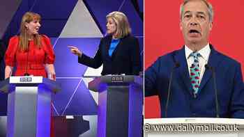 'Was it a debate or a catfight?': Reform UK leader Nigel Farage risks sexism row as he swipes at Tories' Penny Mordaunt and Labour's Angela Rayner after ill-tempered BBC election event