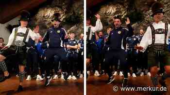 Schottland-Star tanzt schon Schuhplattler: Deutschlands erster EM-Gegner in Bayern empfangen