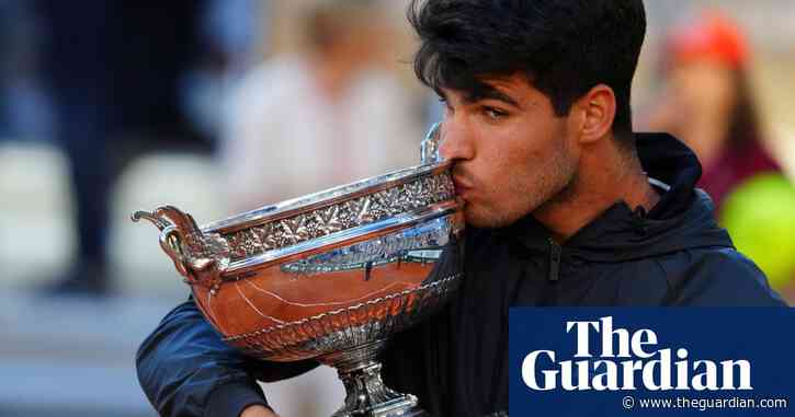 'Something unbelievable': Carlos Alcaraz achieves dream of winning French Open – video
