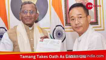 Prem Singh Tamang Takes Oath As Sikkim Chief Minister For Second Consecutive Term
