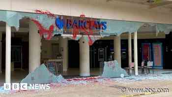 Barclays branches across UK targeted by protesters