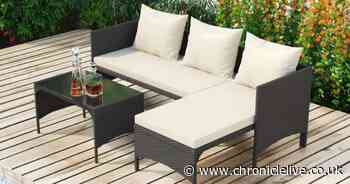 Wowcher offering major price drops on garden furniture with rattan sofa set for £129