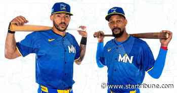 Twins reveal lake-themed, blue-and-yellow City Connect uniforms