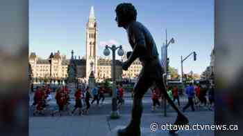 Terry Fox statue being relocated in downtown Ottawa