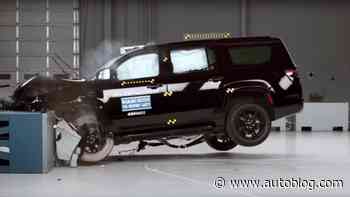 IIHS crash tests 3 large SUVs, Jeep Wagoneer comes out on top
