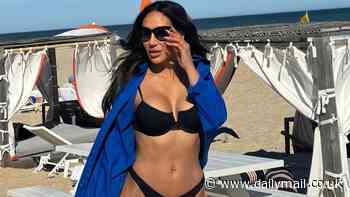 Melissa Gorga, 45, models a bikini in The Hamptons... after feuding with her sister-in-law Teresa Giudice over husband Joe Gorga