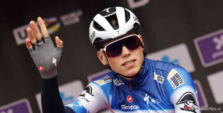 Niet via een aanval, dan maar in de sprint: toptalent Paul Magnier imponeert in Giro Next Gen