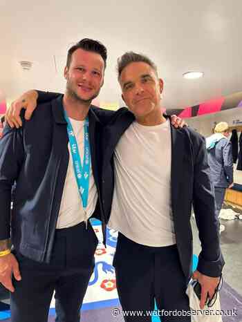 Watford's Bachmann is Soccer Aid winner with Robbie Williams