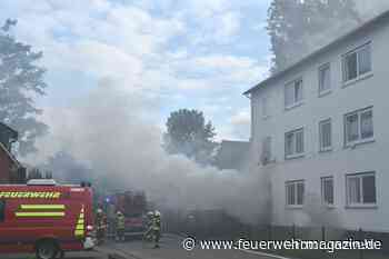 Zahlreiche Verletzte bei Kellerbrand in Lingen (NI)