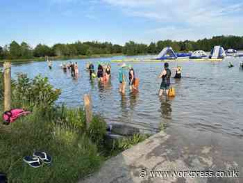 York Samaritans Open Water Swim event near Pocklington