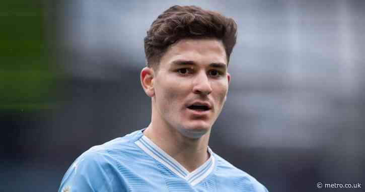 Julian Alvarez responds to claims he wants to leave Manchester City amid shock Chelsea links
