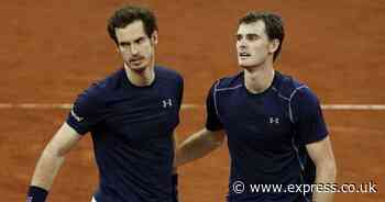 Andy Murray links up with brother Jamie for Wimbledon doubles in potential SW19 farewell