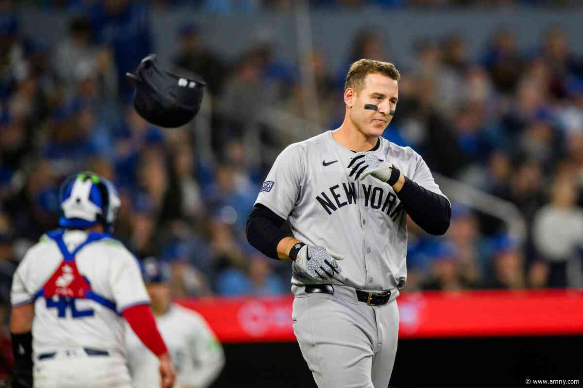 ‘It was time’ for Yankees to bench Anthony Rizzo after prolonged struggles