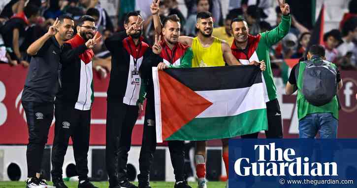 ‘We play every game with heart’: Palestine meet Socceroos with minds on Gaza | Joey Lynch