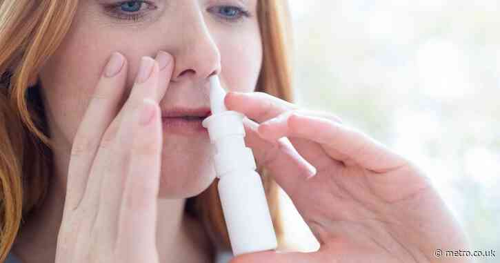 Hay fever sufferers need to avoid making this major nasal spray mistake
