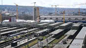 Stuttgart 21: Deutsche Bahn verschiebt Inbetriebnahme auf 2026