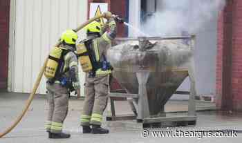 West Sussex firefighters tackle Billingshurst chemicals incident