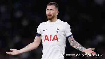 Atletico Madrid reignite interest in Tottenham midfielder Pierre-Emile Hojbjerg... after their move for the £15m-rated Dane fell through last summer
