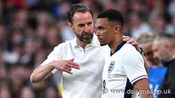 Trent Alexander-Arnold could be set to START in midfield for England's Euro 2024 opener against Serbia... as Gareth Southgate prepares to line him up alongside Declan Rice as his ball-playing partner