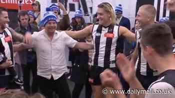 Revealed: Emotional reason why Darcy Moore halted Collingwood's team song following King's Birthday victory over Melbourne