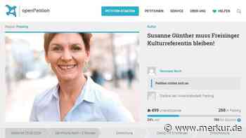 Günther-Petition verfehlt Quorum: Entscheidung über Kulturreferentin rückt näher