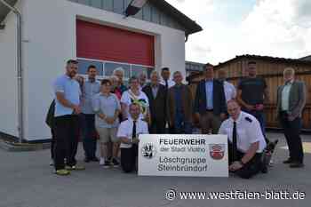 Vlotho: Steinbründorf feiert die Feuerwehr