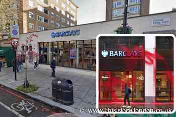 St John's Wood Barclays bank vandalised by Palestine Action