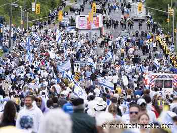 Toronto ’Walk with Israel’ event held amid high security, faceoffs with protesters