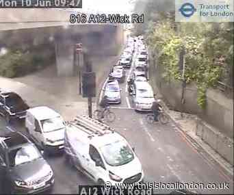 A12 crash caused major traffic delays in Hackney Wick