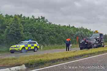 Zware crash op expresweg in Sint-Truiden