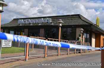 Police cordon off McDonald's on Ingleby Road, Bradford