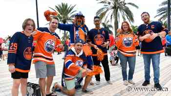 Oilers fans in Florida hoping for a Stanley Cup final series split tonight