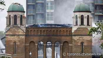 Church fire in Toronto that destroyed Group of Seven murals not suspicious at this time: police
