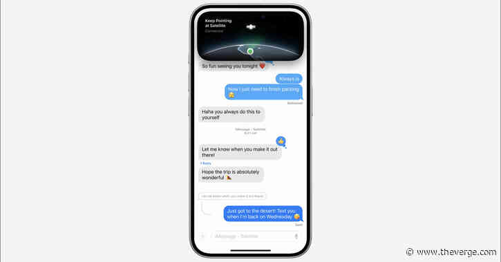 iOS 18 introduces satellite capabilities to its iMessage app
