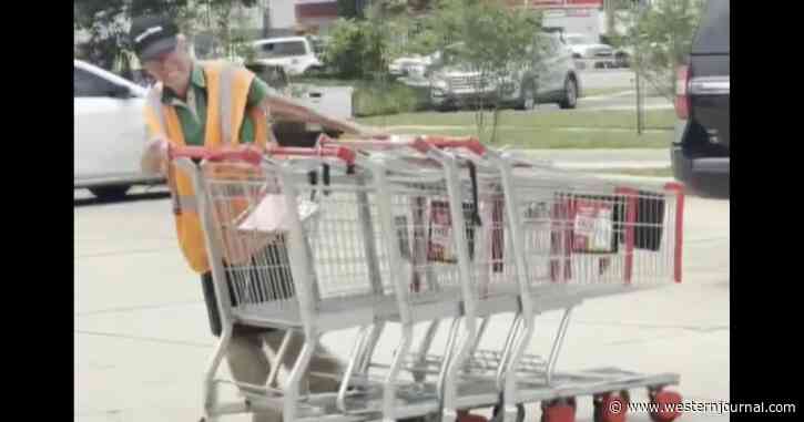 90-Year-Old Veteran Runs Into Woman While Wrangling Carts in the Louisiana Heat, Has No Idea Her Connections Would Change His Life