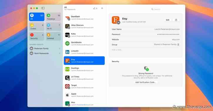 Apple’s standalone Passwords app works across iOS, iPad, Mac, and Windows