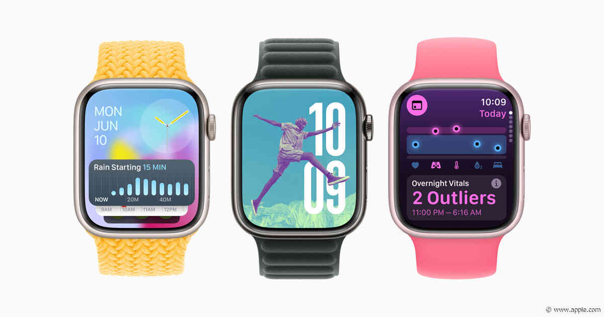 watchOS 11 brings powerful health and fitness insights