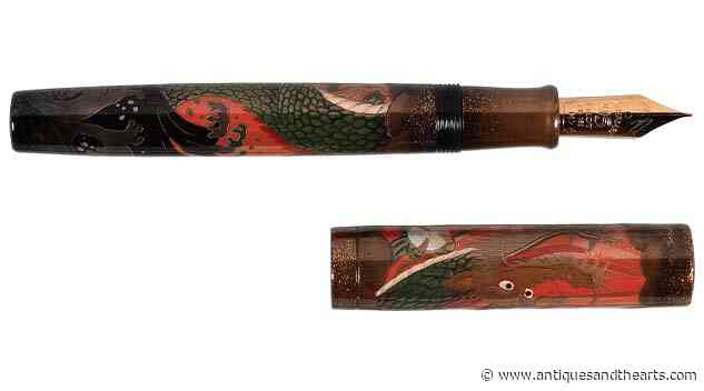 Namiki’s Rising Dragon Fountain Pen Ascends To Premier Lot At PBA Galleries