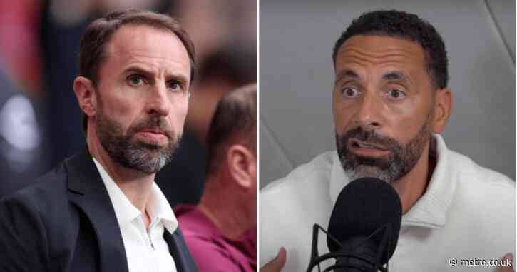 Rio Ferdinand names his dream England XI for Euro 2024 as Gareth Southgate’s men touch down in Germany