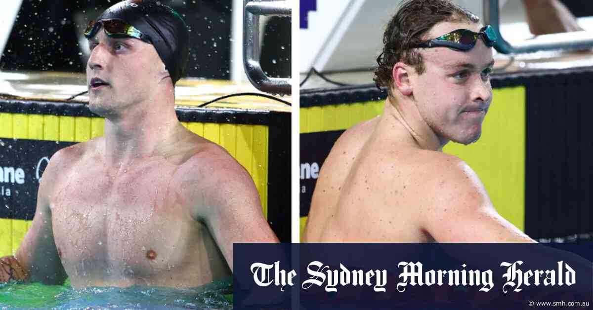 Australia’s new Thorpe-Hackett power pair who can rule Olympic 400m freestyle