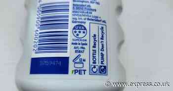 People only just realising what important symbol on back of sun cream bottle means