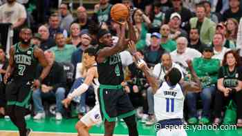 Why Brown credits Holiday for Celtics' Game 2 win vs. Mavericks