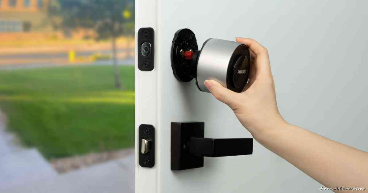 Philips launches its first smart lock with Wi-Fi that can be controlled from anywhere