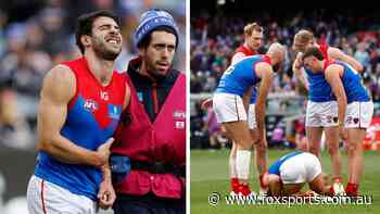 AFL 2024: Christian Petracca hospitalised in King’s Birthday game, injured ribs, Melbourne Demons loss to Collingwood Magpies, latest news