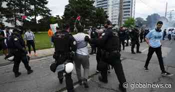 6 people arrested at Walk with Israel event, Toronto police say