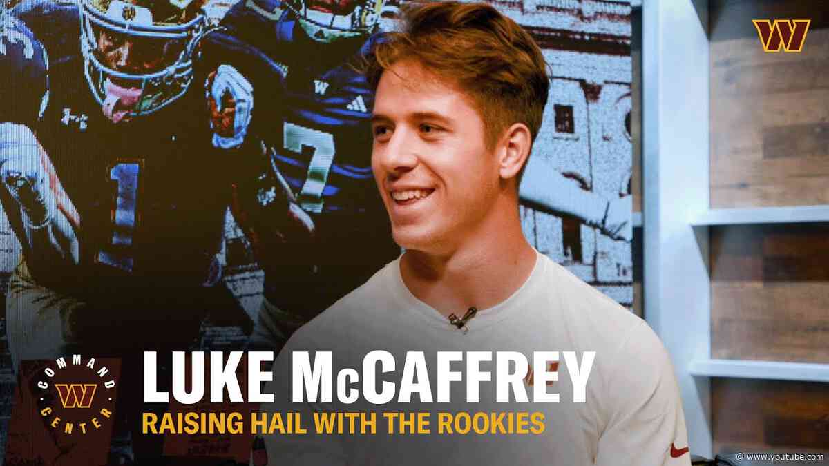 Luke McCaffrey is Excited to Build With Jayden Daniels | Raising Hail with the Rookies