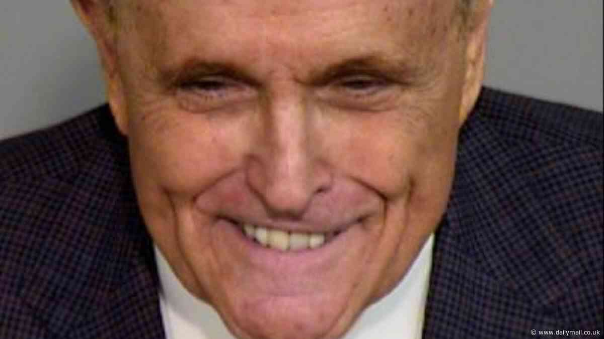 Rudy Giuliani's latest mugshot released: 'America's Mayor' smirks in Arizona booking photo after he was indicted in fake electors scheme