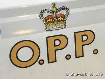 Man, woman found dead after OPP receive reports about heavily damaged vehicle in a ditch