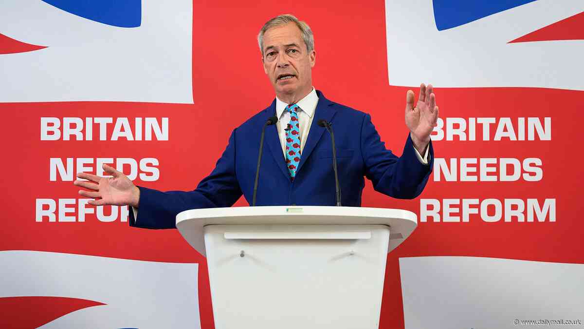 Nigel Farage accused of 'taking the public for complete fools' over scale of Reform's 'unaffordable' tax-cutting pledges